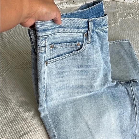 Pistola Lexi mid rise bowed straight jeans size 31 - Picture 3 of 9